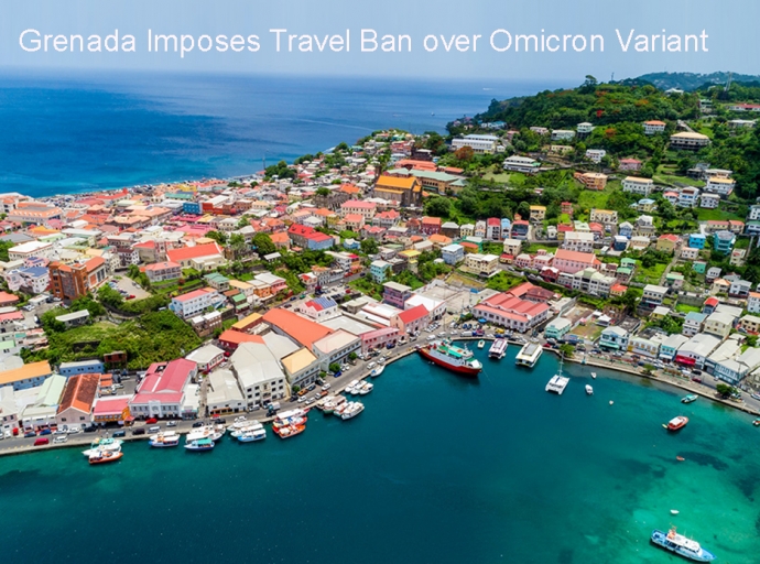 GRENADA, Brazil bans travel from African countries over new COVID variant Omicron